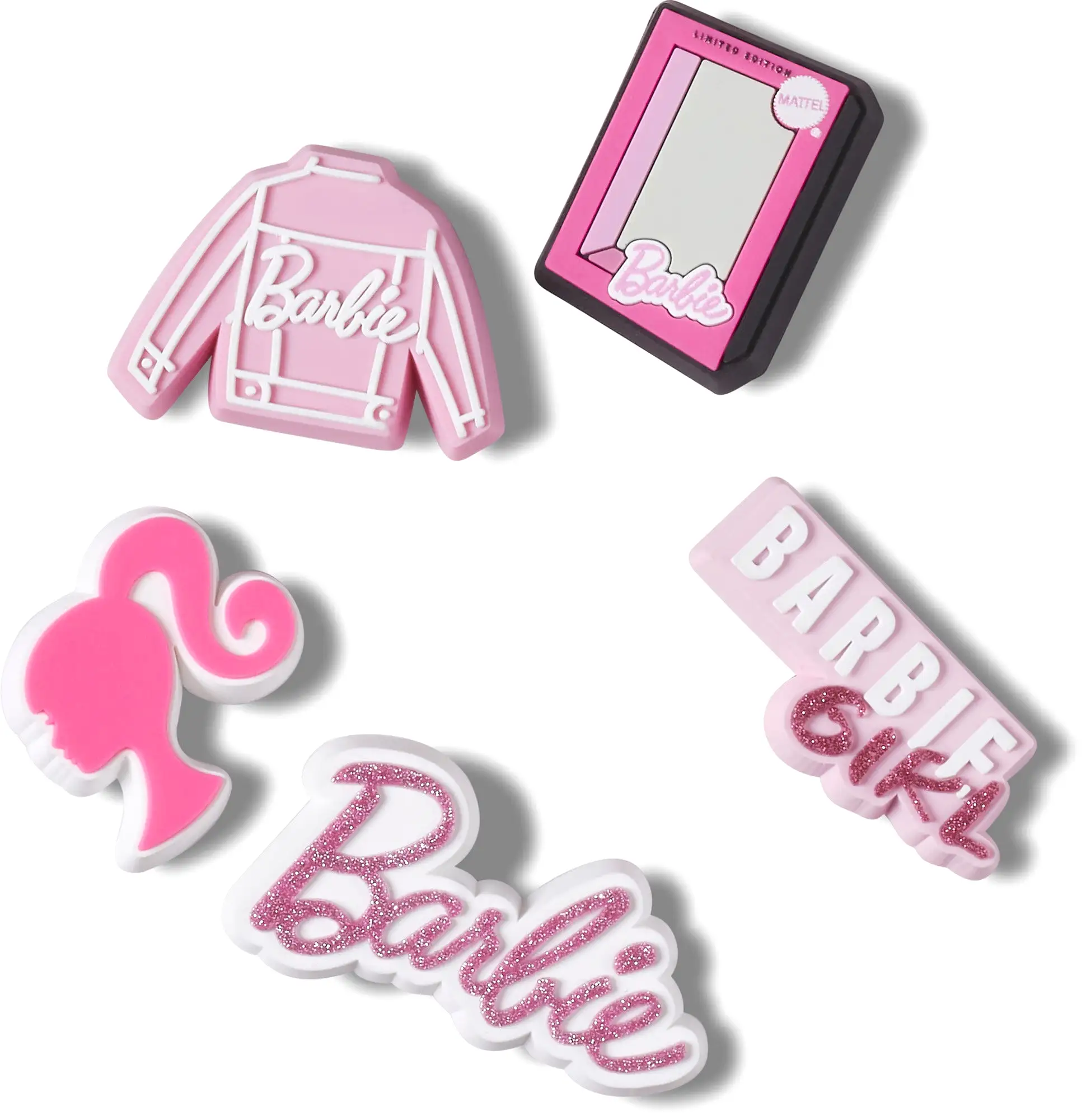 10012070 Barbie 5Pk Jibbitz