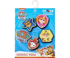 10012081 Paw Patrol 5Pk Jibbitz