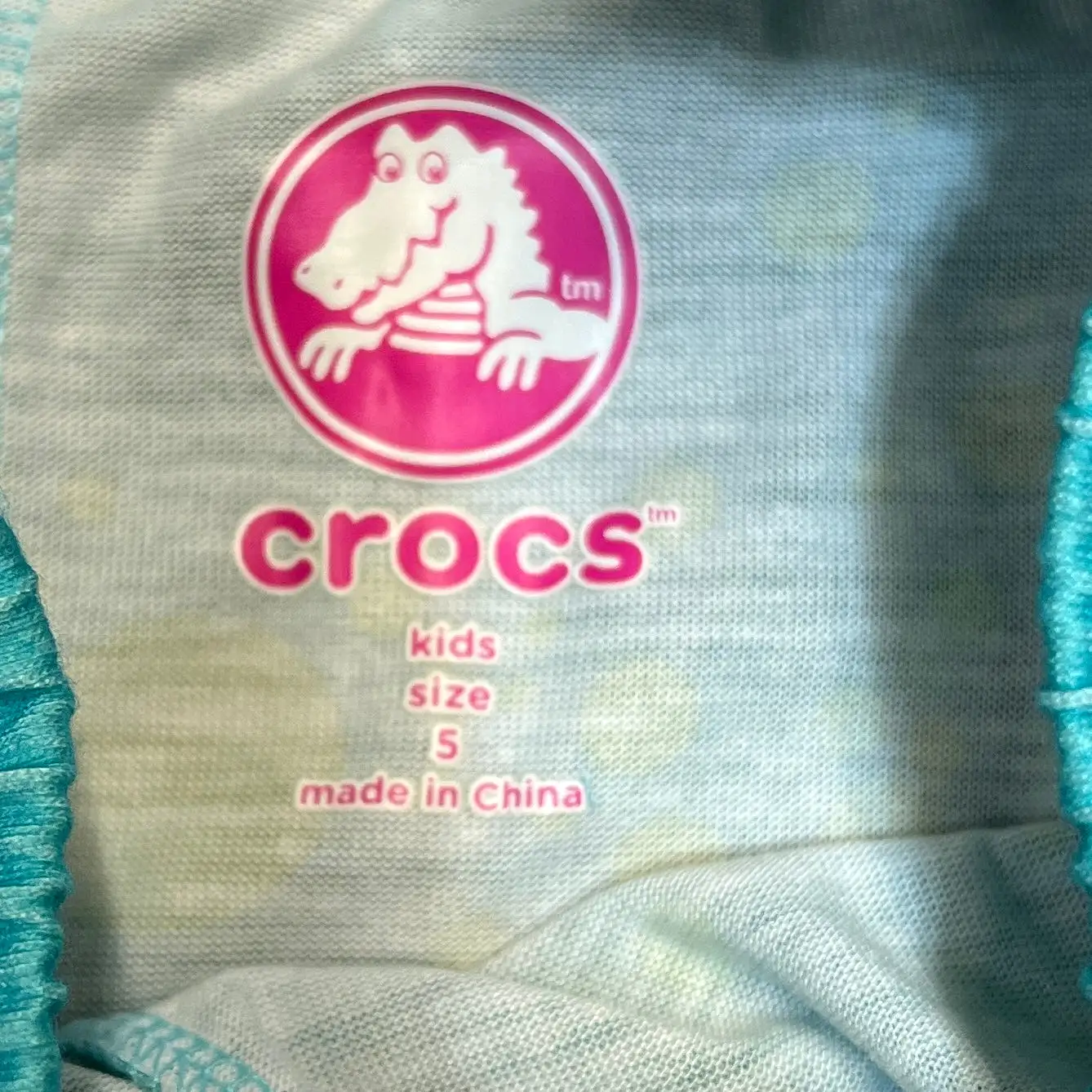 2 pair Children's Crocs  Pull-on Sleep Pant - Size 5