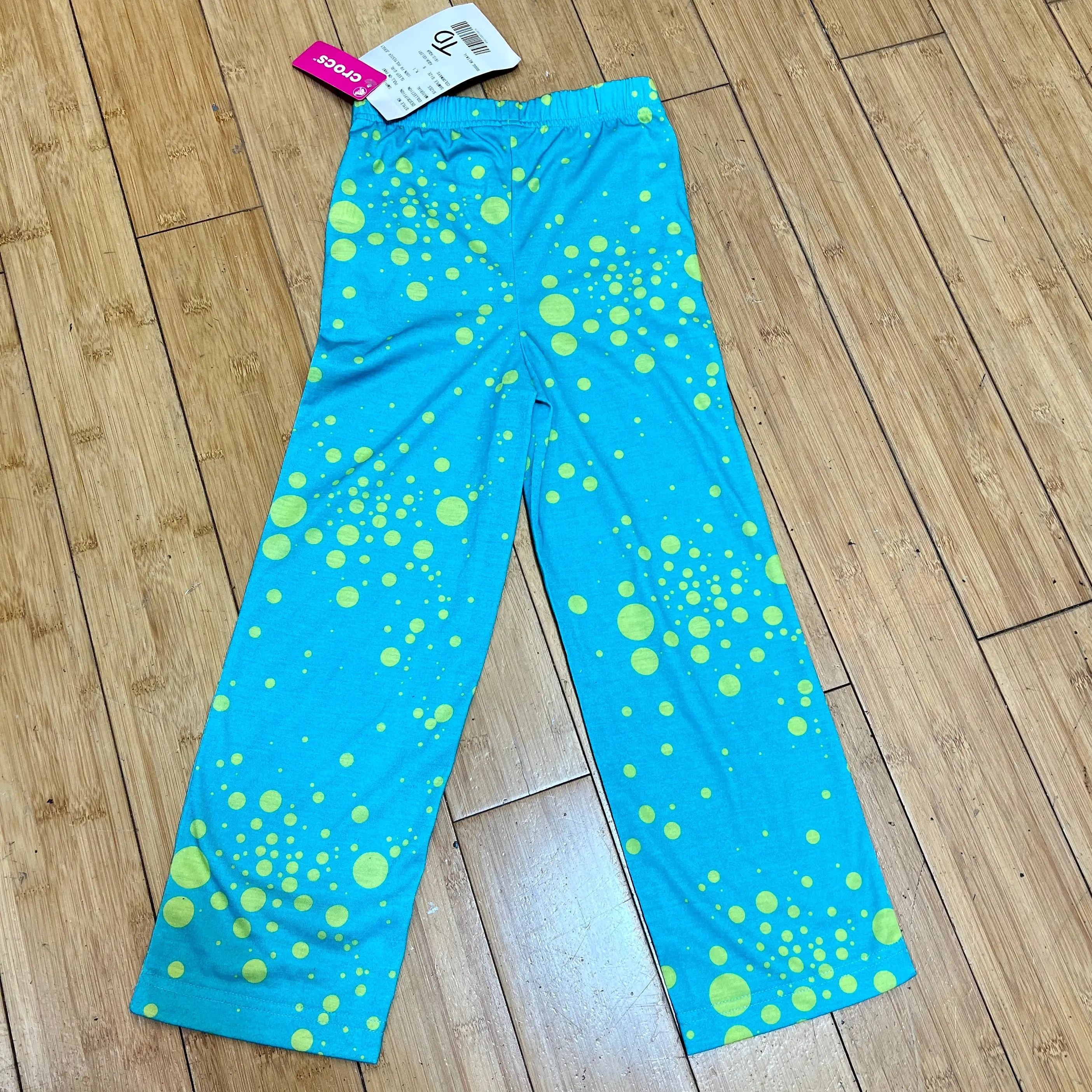 2 pair Children's Crocs  Pull-on Sleep Pant - Size 5