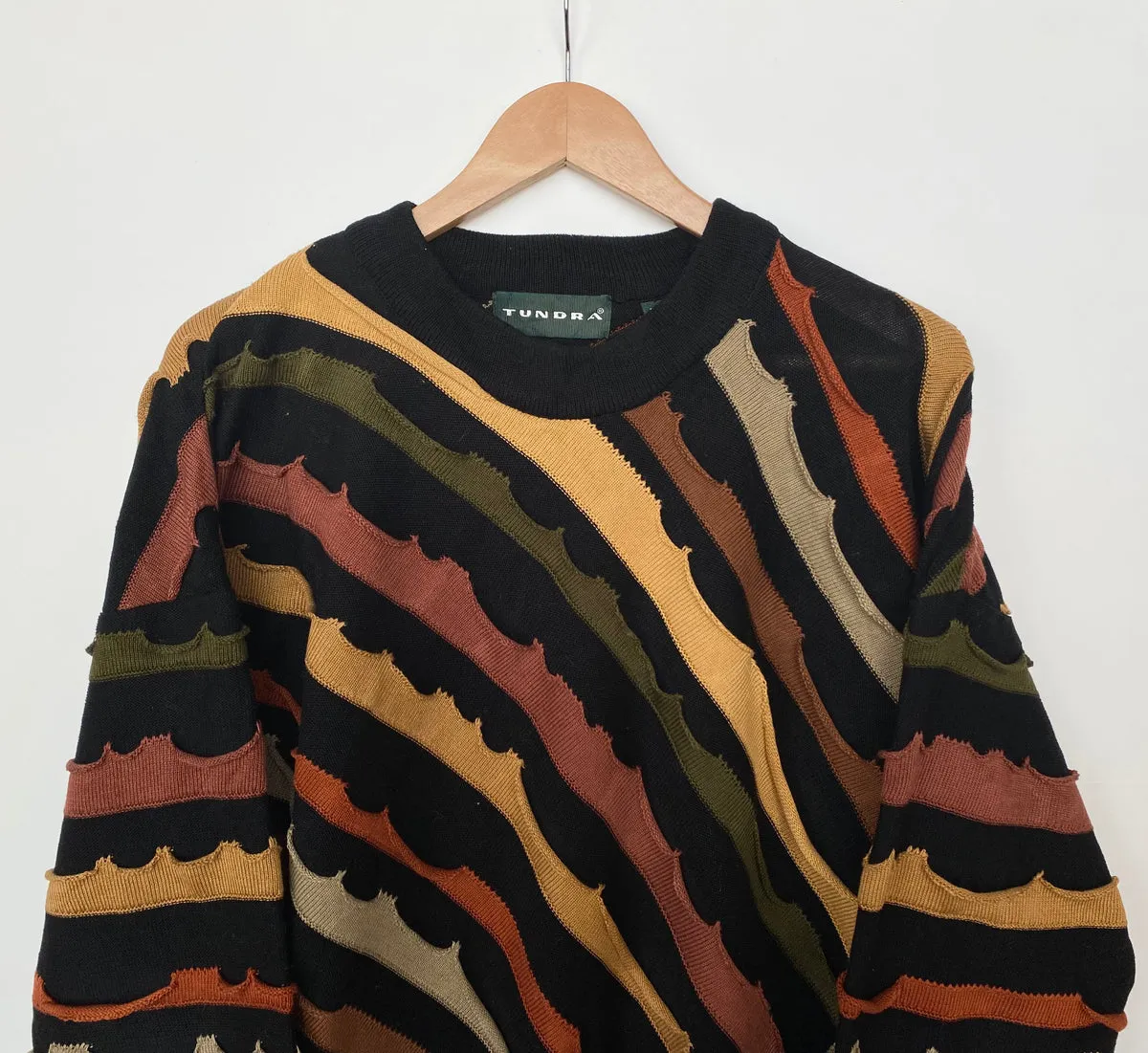 90s Coogi style jumper (L)