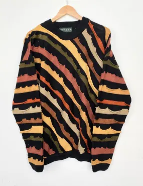 90s Coogi style jumper (L)