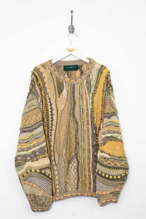 90s Tundra Coogi Style Knit Jumper (XL)