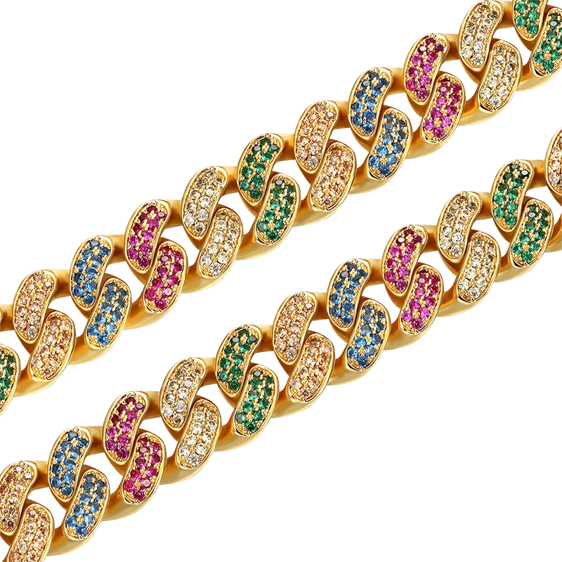 APORRO X COOGI 12mm Beating Cuban Chain