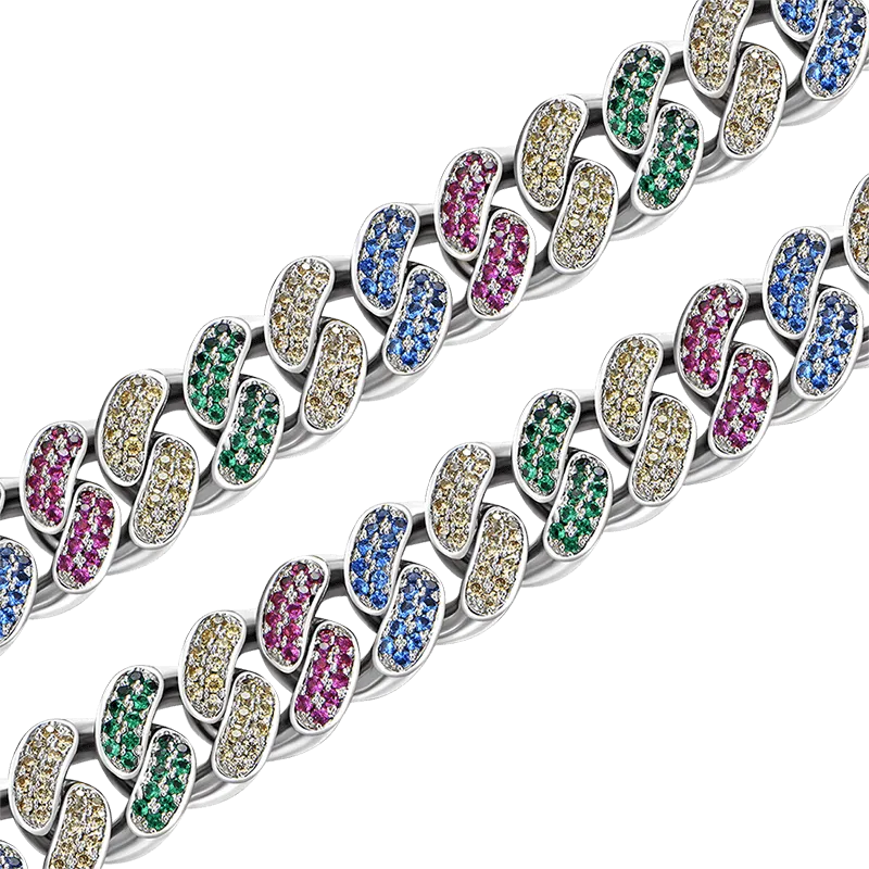 APORRO X COOGI 12mm Beating Cuban Chain