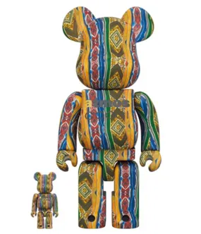 Bearbrick x atmos x COOGI 100% & 400% Set