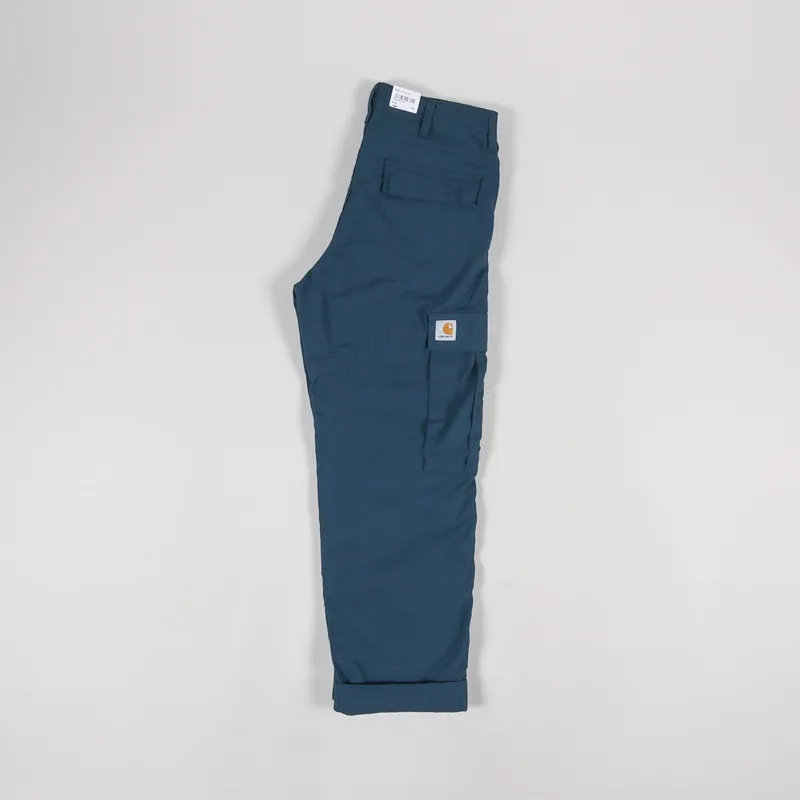 Carhartt WIP Regular Cargo Pant Admiral Columbia Ripstop