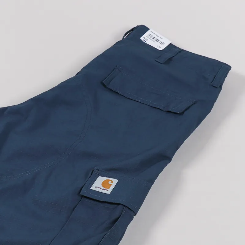 Carhartt WIP Regular Cargo Pant Admiral Columbia Ripstop