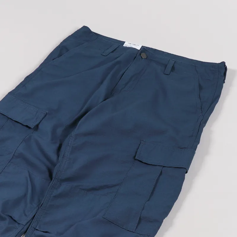 Carhartt WIP Regular Cargo Pant Admiral Columbia Ripstop