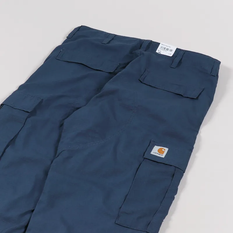 Carhartt WIP Regular Cargo Pant Admiral Columbia Ripstop