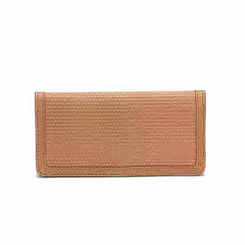 Classic Wallet Woven Almond