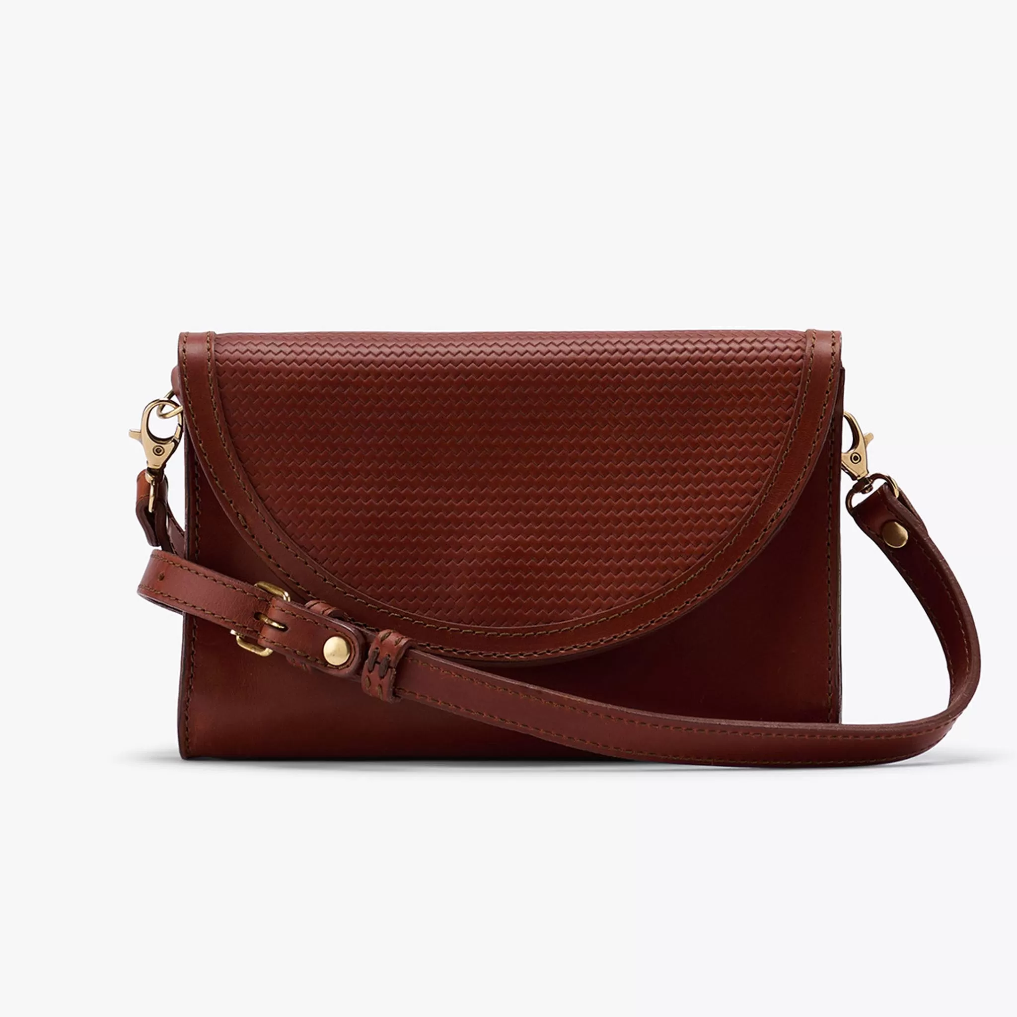 Cleo Convertible Crossbody Brandy