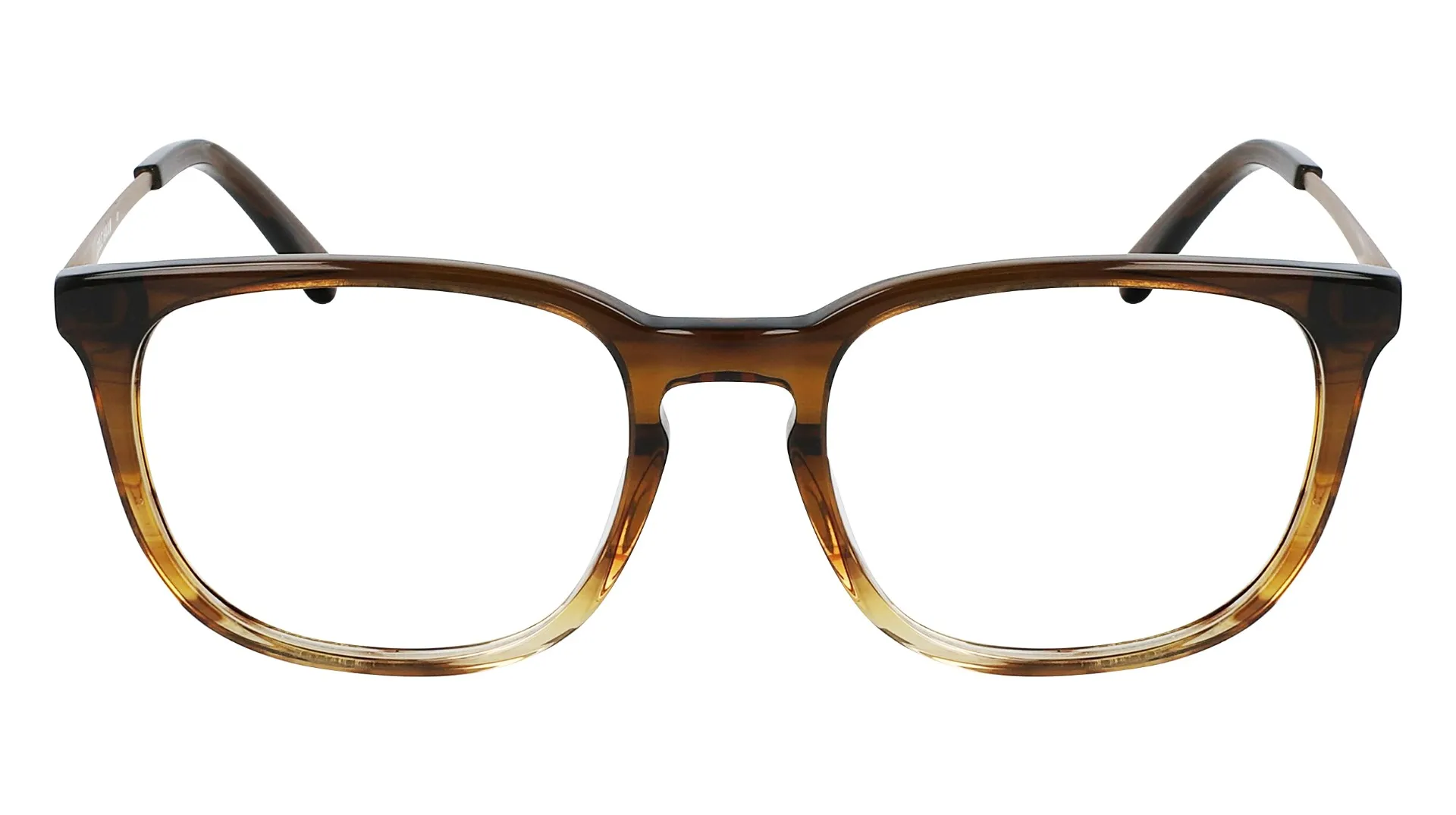 Cole Haan CH4052 210 Eyeglasses Men's Brown Horn Full Rim Round Shape 51-20-140