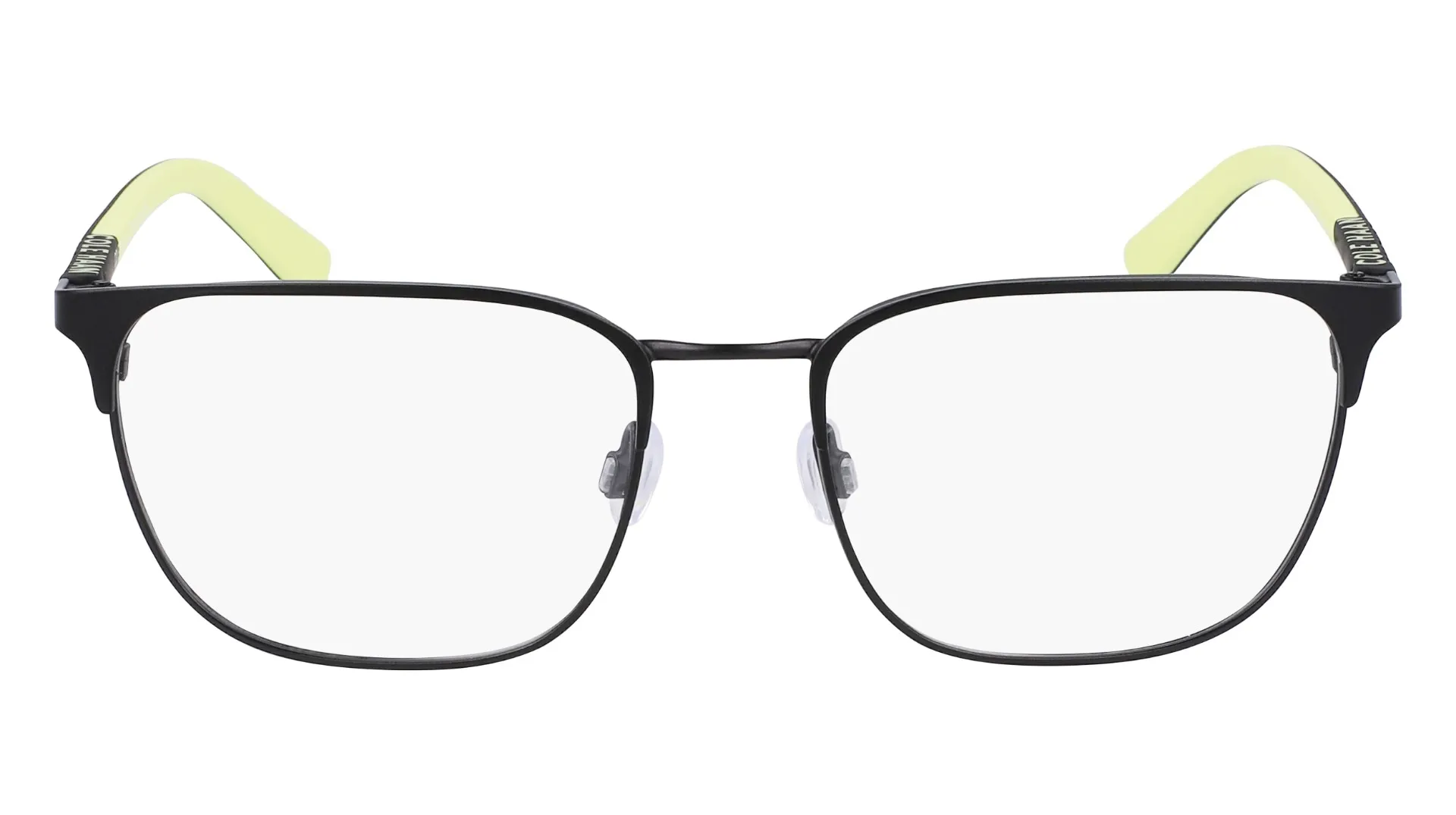 Cole Haan CH4505 001 Eyeglasses Black Full Rim Rectangle Shape 54-18-140