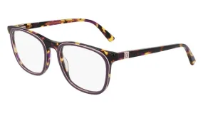 Cole Haan CH4518 320 Eyeglasses Teal Tortoise Full Rim Rectangle Shape 54-19-145