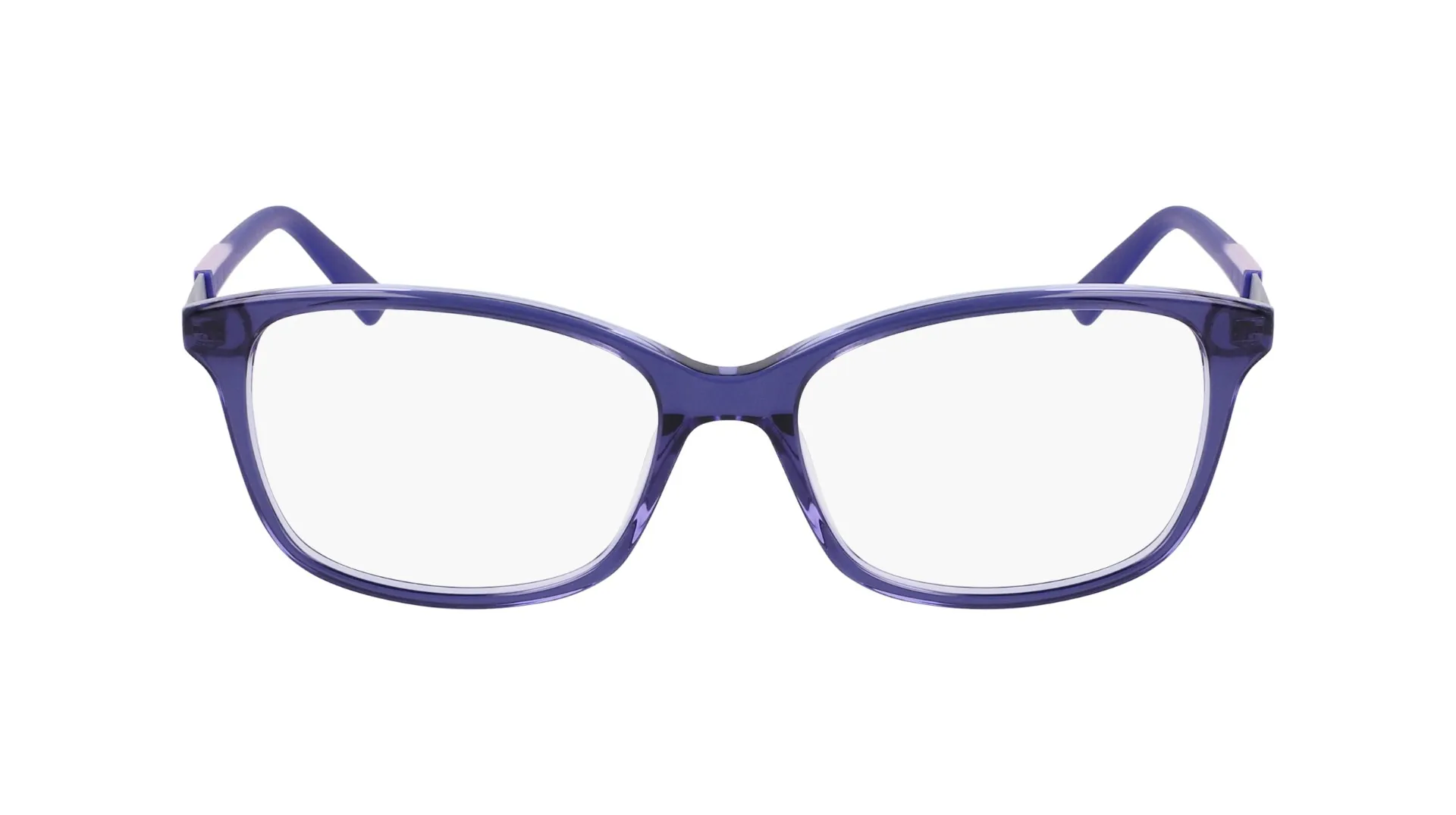 Cole Haan CH5052 505 Eyeglasses Women's Plum Crystal Full Rim 54-16-140