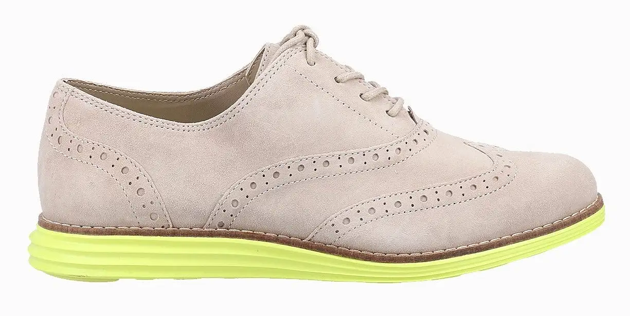 Cole Haan OriginalGrand Wingtip Womens Leather Oxford Shoe