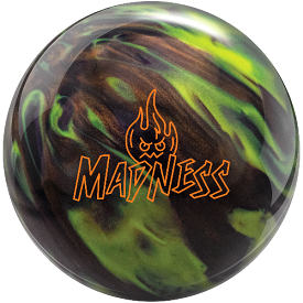 Columbia 300 Madness Pearl Bowling Ball Yellow / Black / Bronze