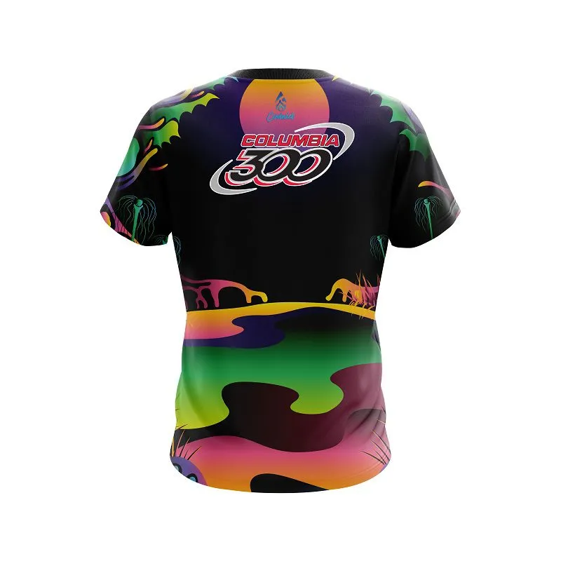 Columbia 300 Psychedelic Lakeside CoolWick Bowling Jersey