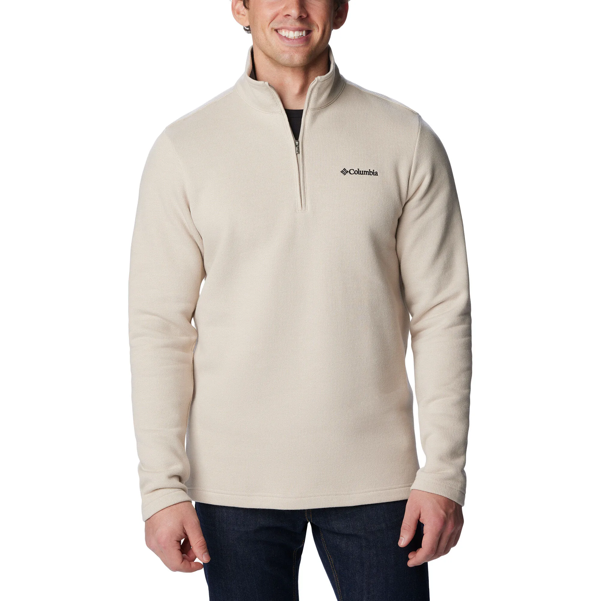 Columbia Men's Great Hart Mountain III Half-Zip Fleece Top