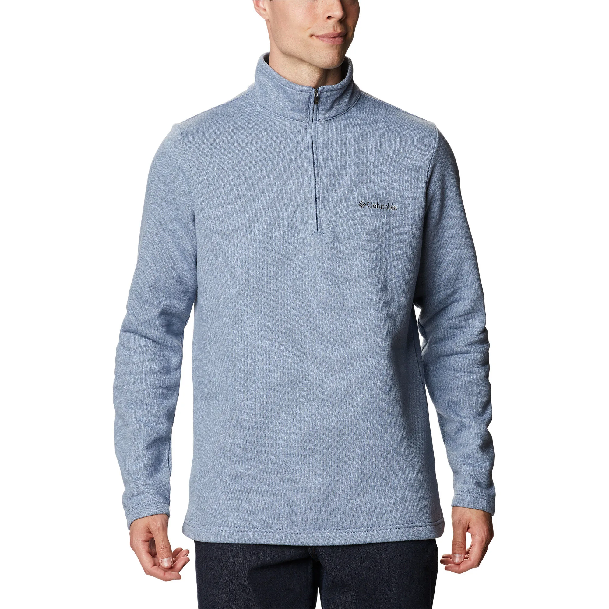 Columbia Men's Great Hart Mountain III Half-Zip Fleece Top