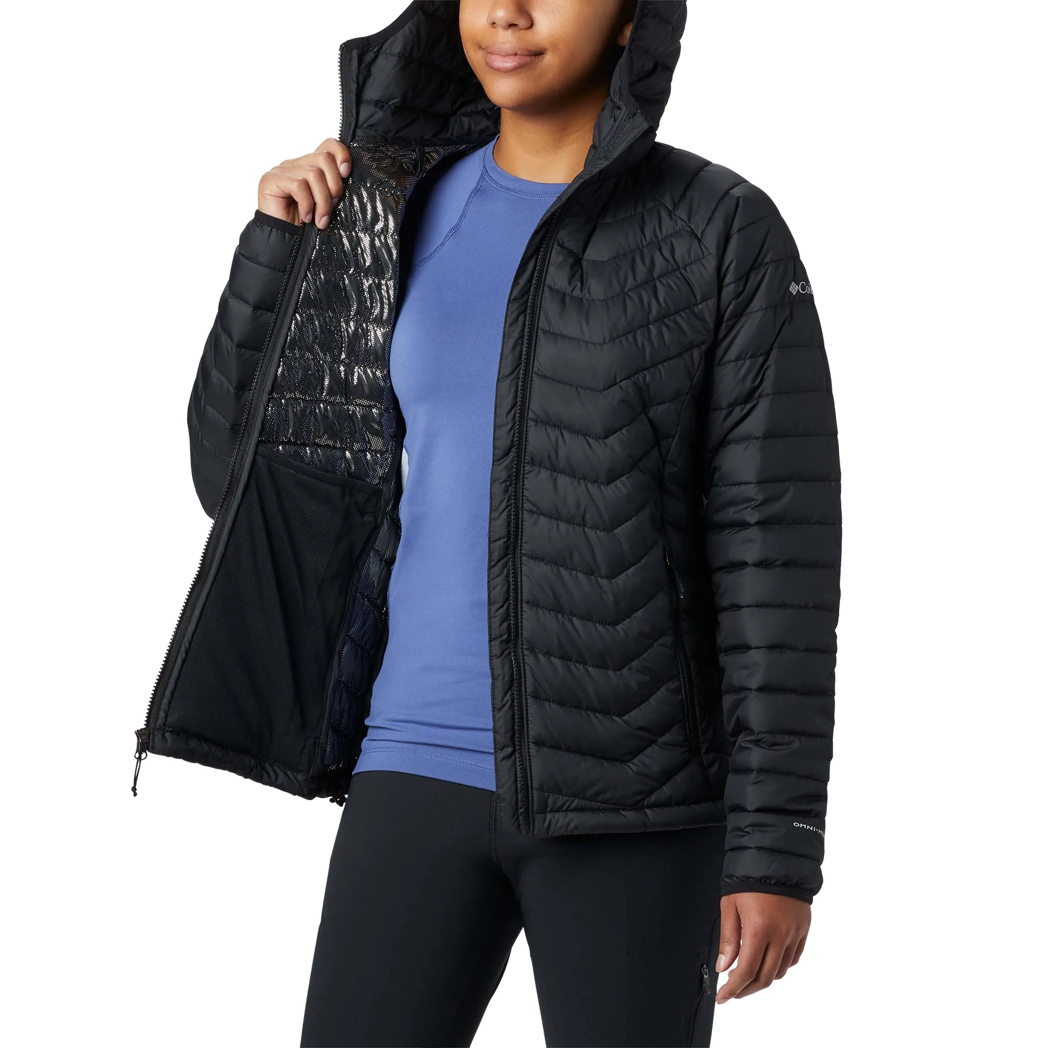 Columbia Powder Lite manteau doudoune sport à capuche pour femme