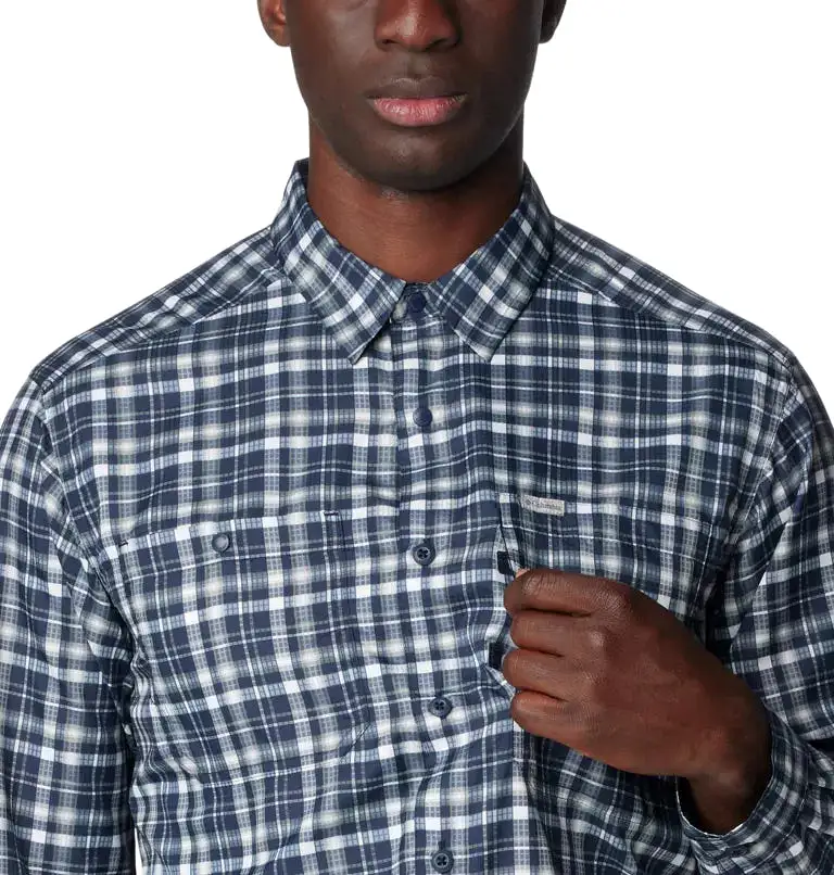 Columbia Silver Ridge Utility Lite Plaid - Camicia a Maniche Lunghe da Trekking Uomo