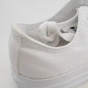 Converse All Star Low White Mono Trainers