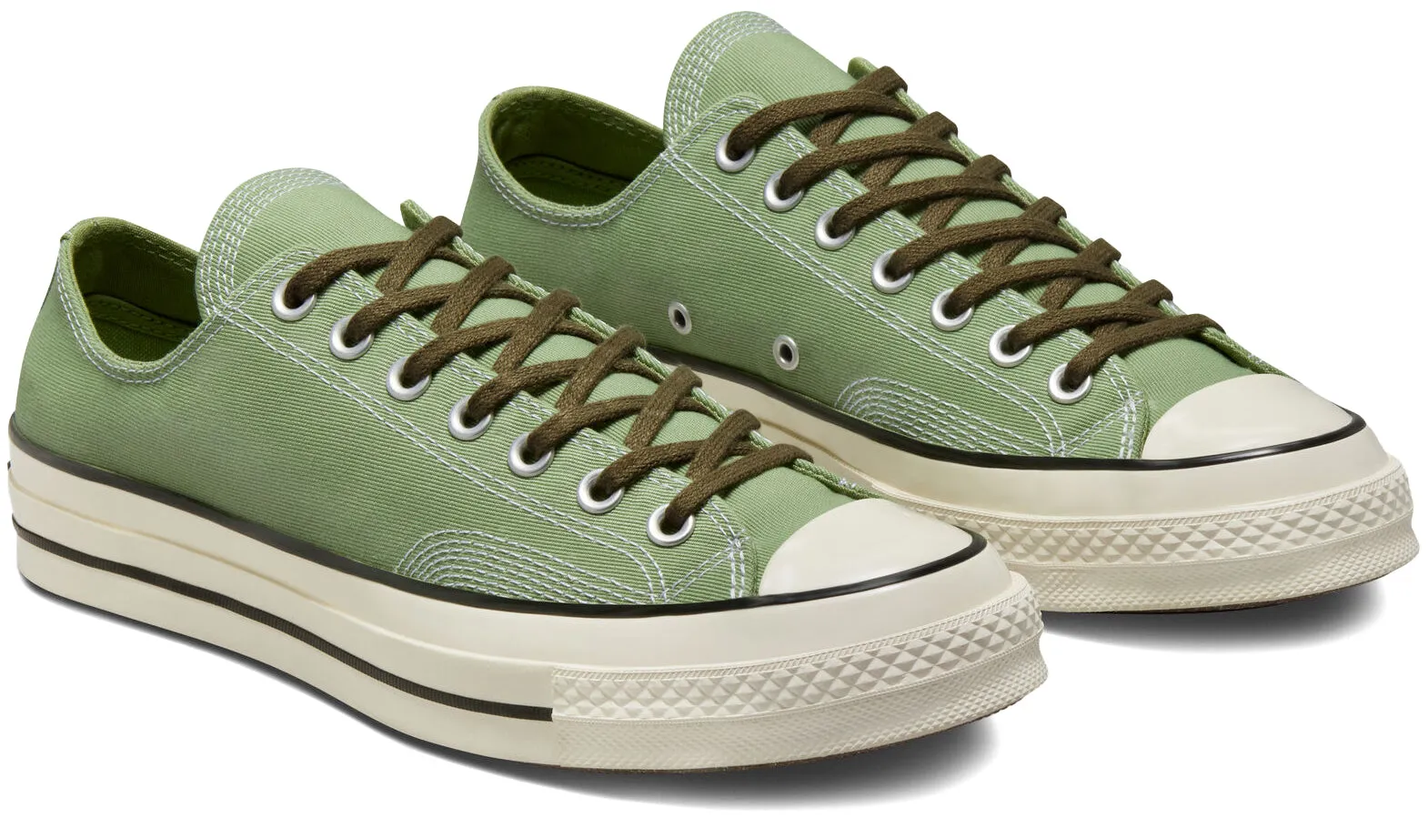 Converse Chuck Taylor All Star 1970s Low Top Jungle Cloth Alligator Friend/Utility/White