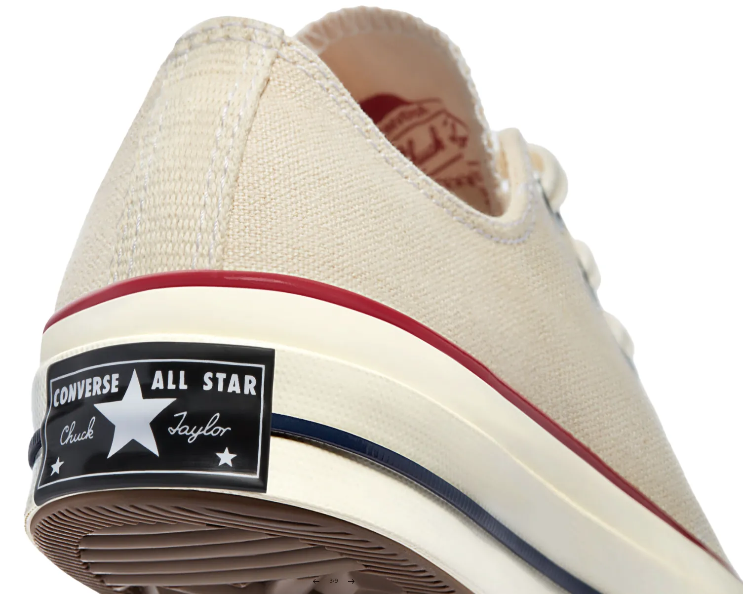 Converse Chuck Taylor All Star 70s Low Top Parchment/Garnet/Egret