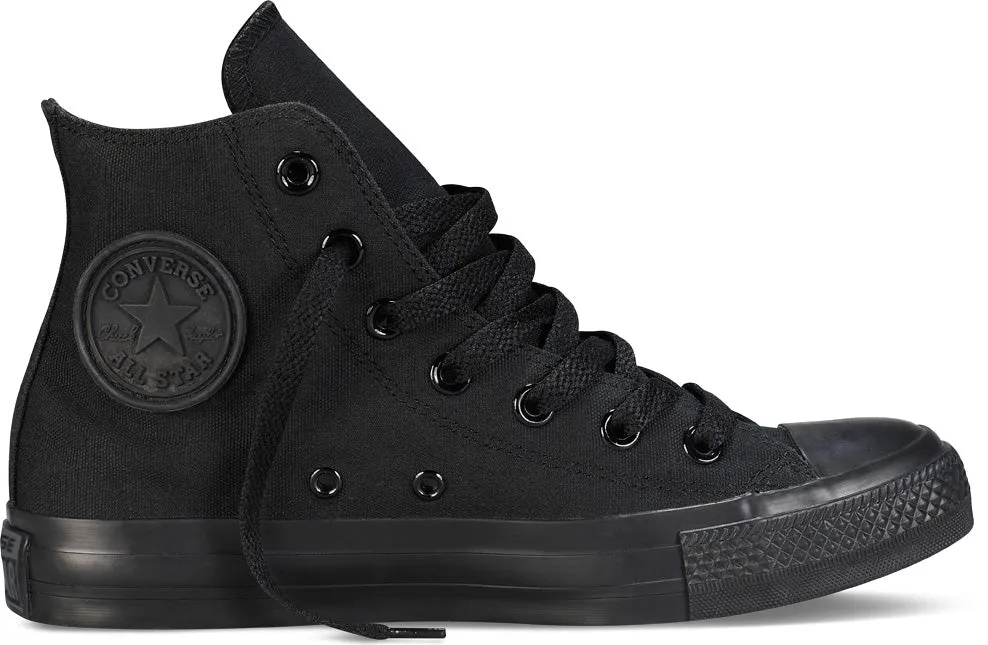 Converse Chuck Taylor All Star Hi Top Black Monochrome