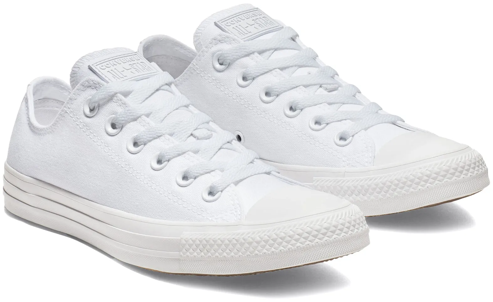 Converse Chuck Taylor All Star Low Top Wide Width Monochrome White