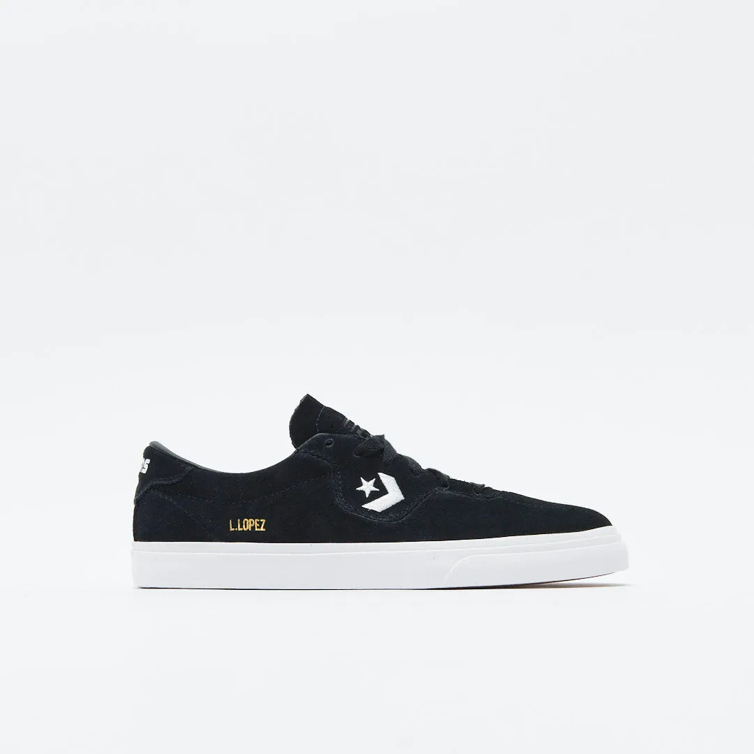 Converse Cons Louie Lopez Pro OX Suede Black/White