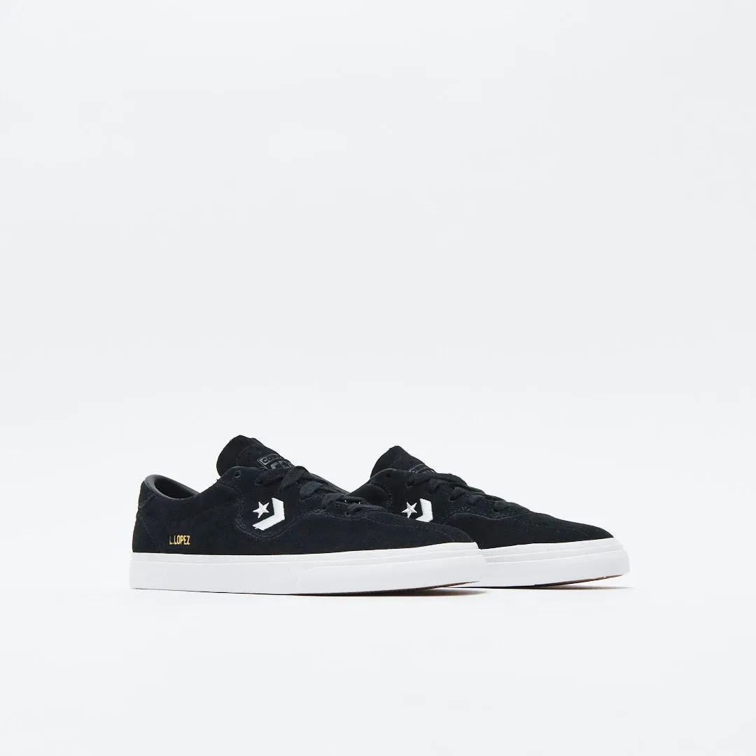 Converse Cons Louie Lopez Pro OX Suede Black/White