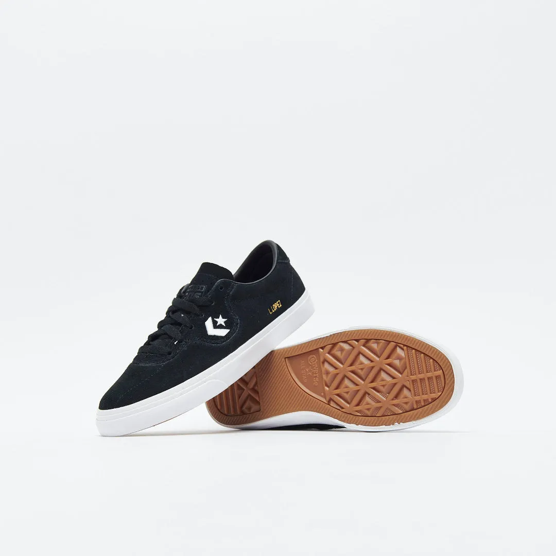 Converse Cons Louie Lopez Pro OX Suede Black/White