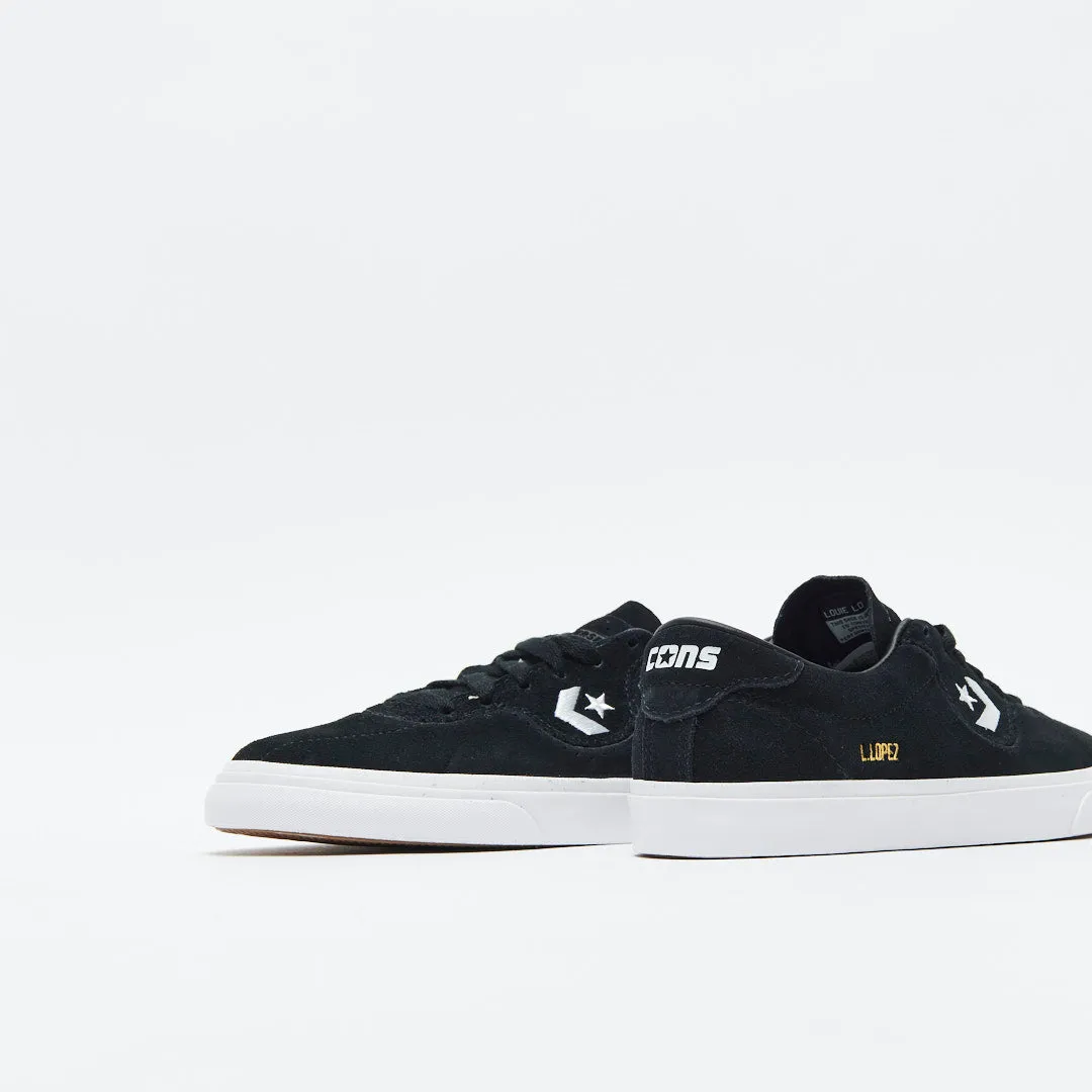 Converse Cons Louie Lopez Pro OX Suede Black/White