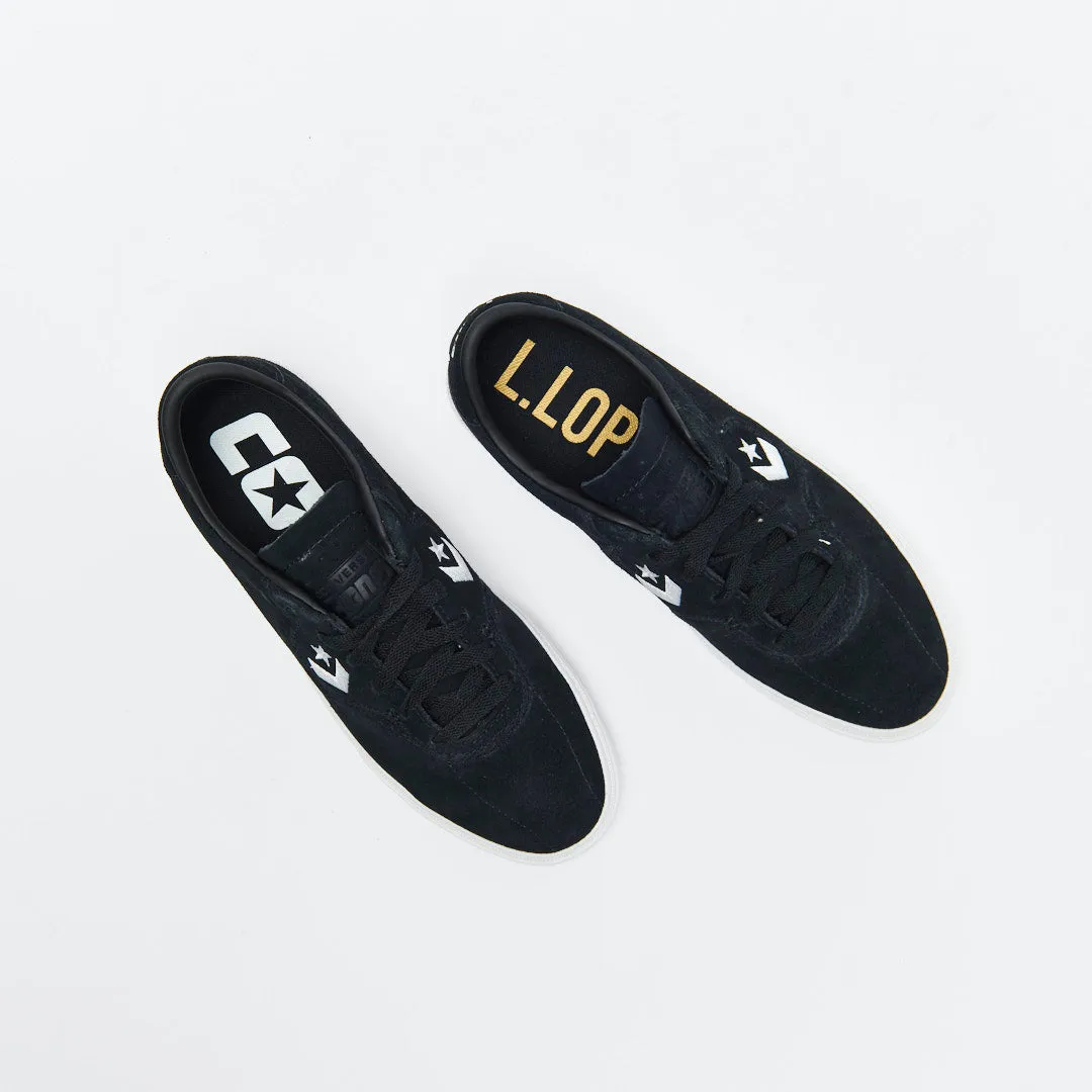 Converse Cons Louie Lopez Pro OX Suede Black/White