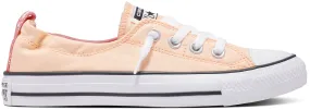 Converse Womens Chuck Taylor All Star Shoreline Slip Summer Florals Cheeky Coral/Lawn Flamingo