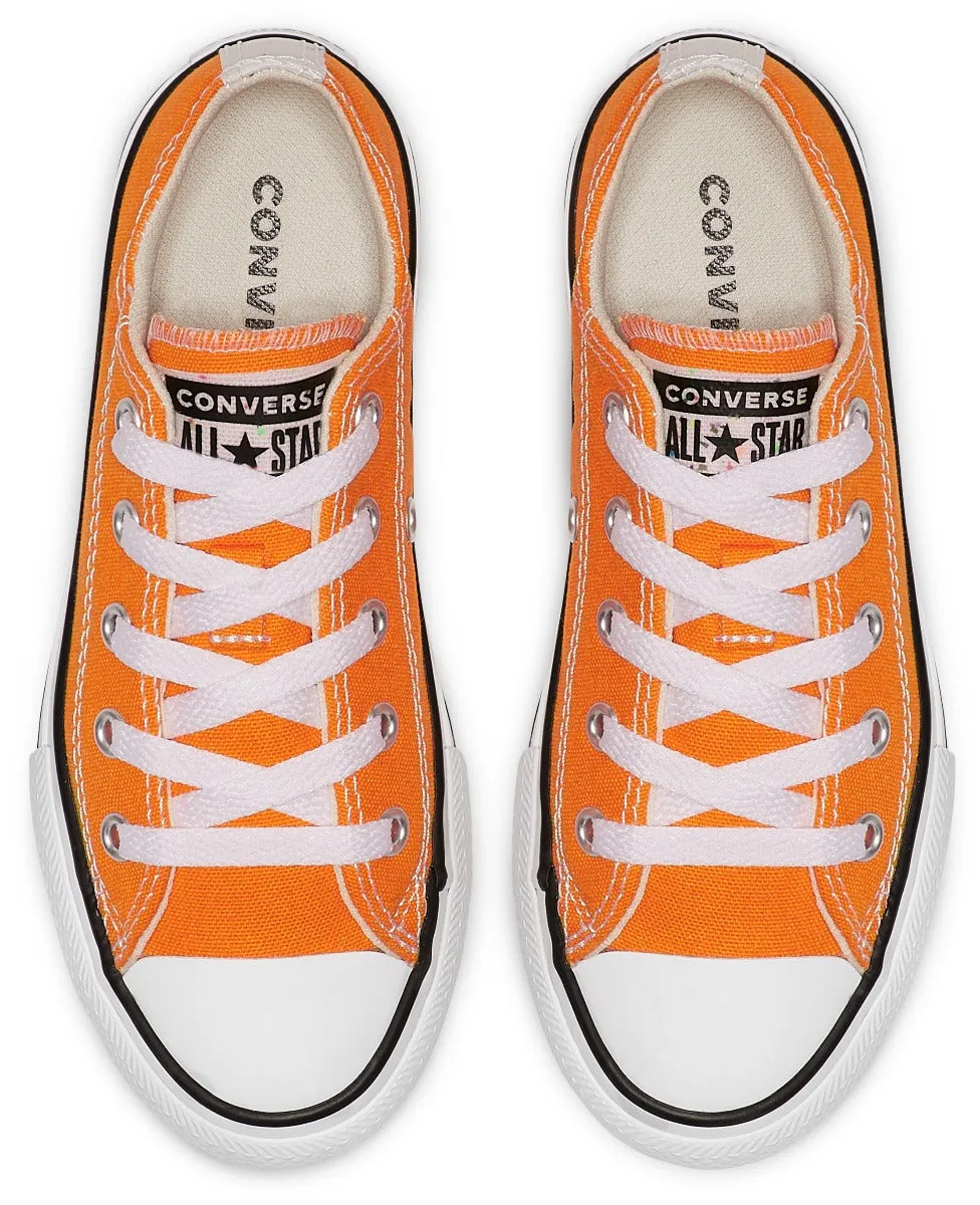 Converse Youth Chuck Taylor All Star Low Top Galaxy Dust Orange Rind