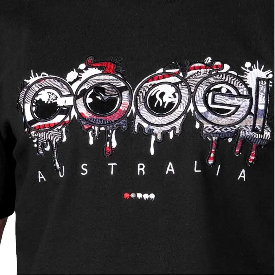 Coogi Logo Drip Tee (Black) CG-KT-025