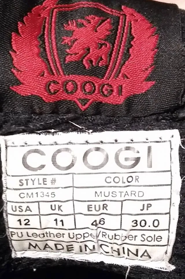 COOGI Soros Hightop 'Mustard'