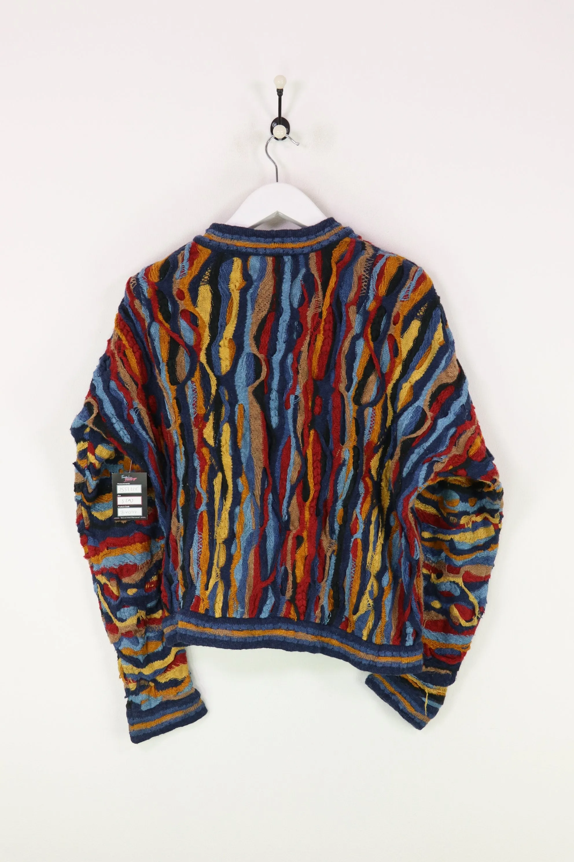 Coogi Sweatshirt Blue/Red/Yellow Small