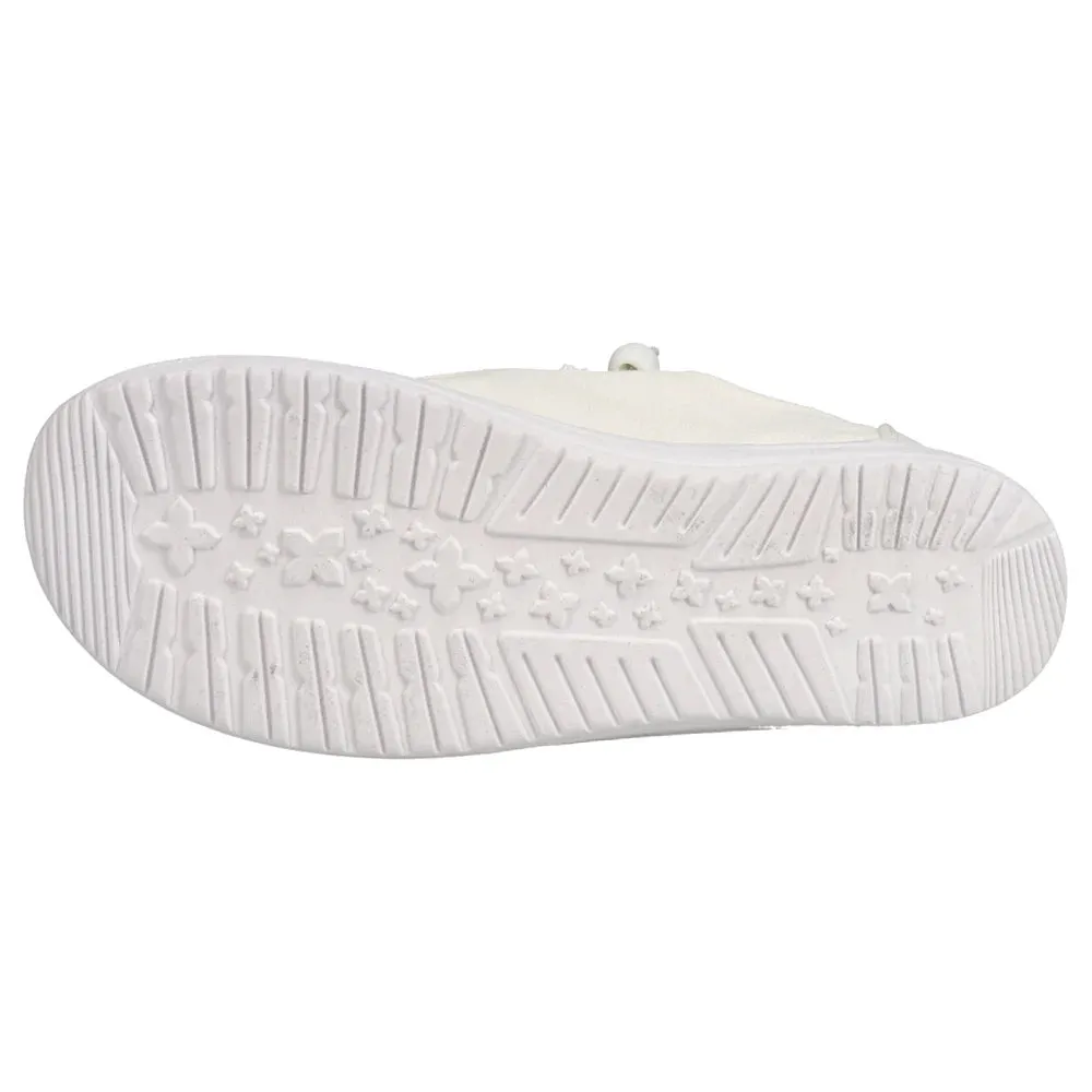 Corkys Women's Kayak Slip On Canvas Shoe - White 51-0127