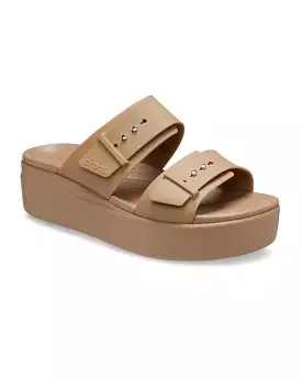 Crocs Brooklyn Sandal Low Wgew Khaki