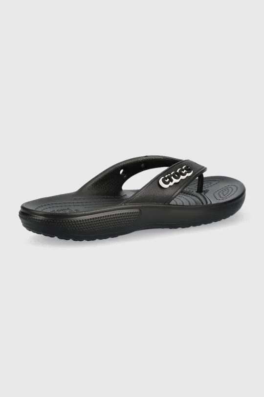 Crocs flip flops black color