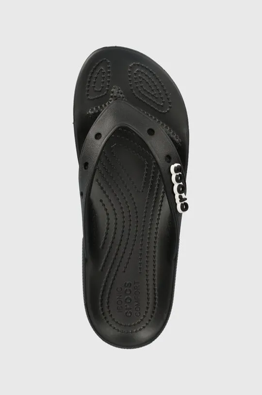 Crocs flip flops black color