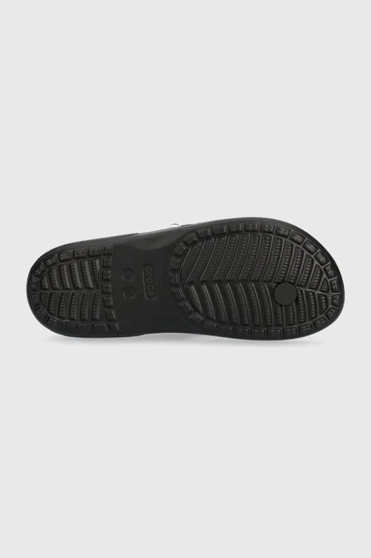 Crocs flip flops black color