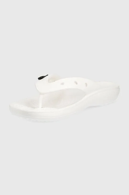 Crocs flip flops white color