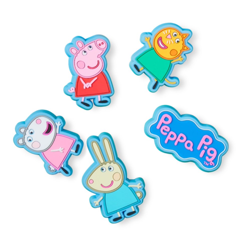 Crocs Jibbitz Peppa Pig 5 Pack Charms