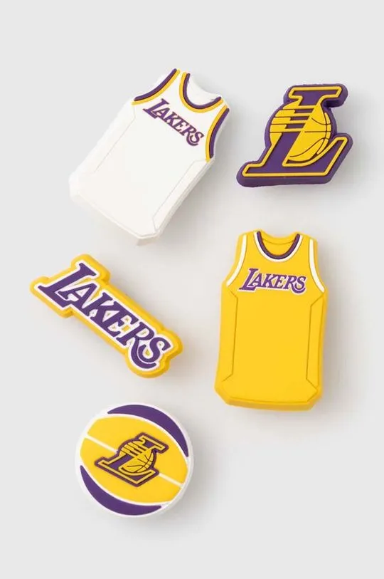 Crocs shoe pins JIBBITZ NBA Los Angeles Lakers 10011275